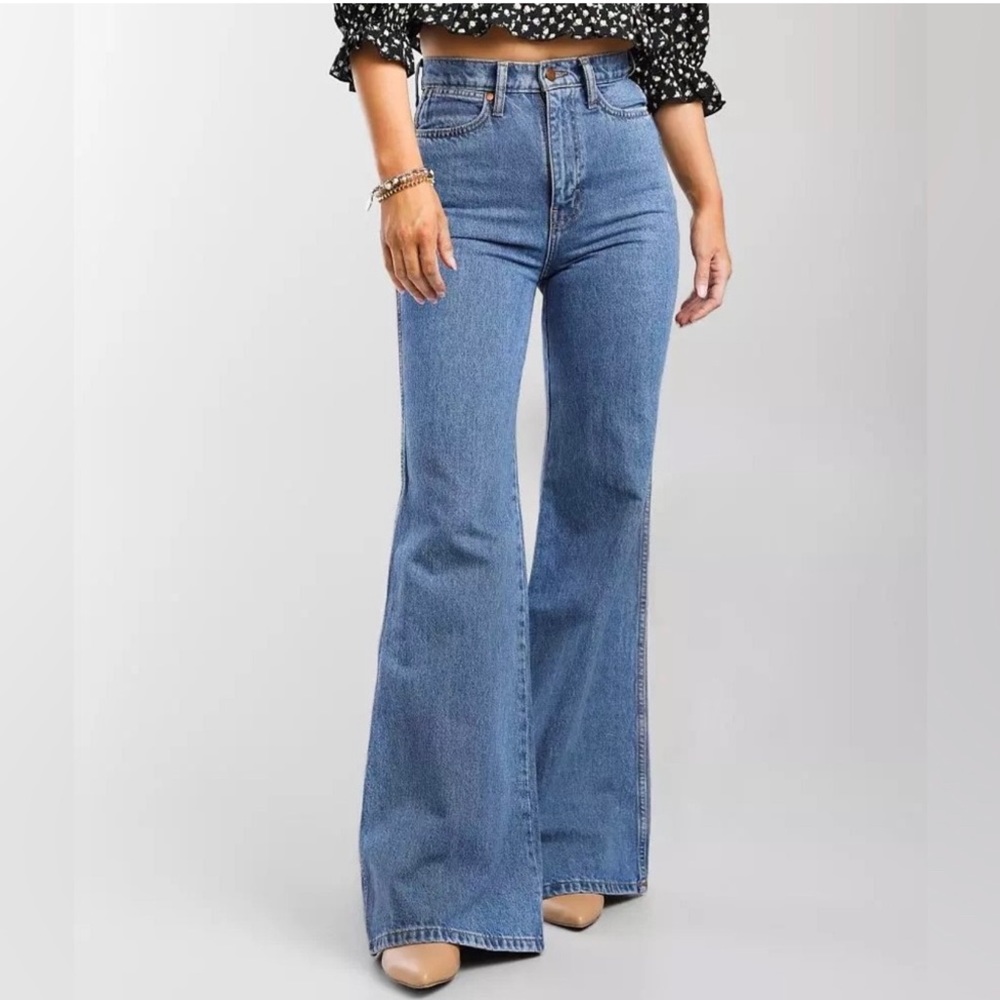 Wrangler 622 Wanderer High Rise Flare Jeans New 27/32